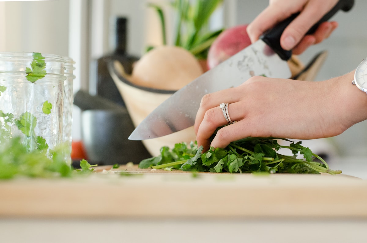Vibrant colorful vegetable stir-fry with brown rice